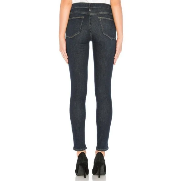 Frame le high skinny zip jeans size 28 - Picture 3 of 13